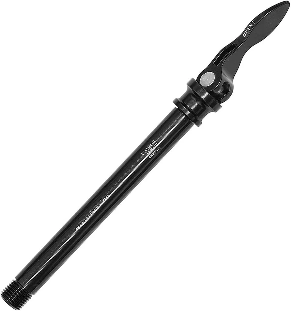 Sarini kalnų dviračio for-k greito atlaisvinimo bėgimo veleno strypo atstumas 1,5 mm, tinkamas 100 mm atvirai pavarai for-k veleno ilgis dviračio for-k sėdynės stovo spaustukas