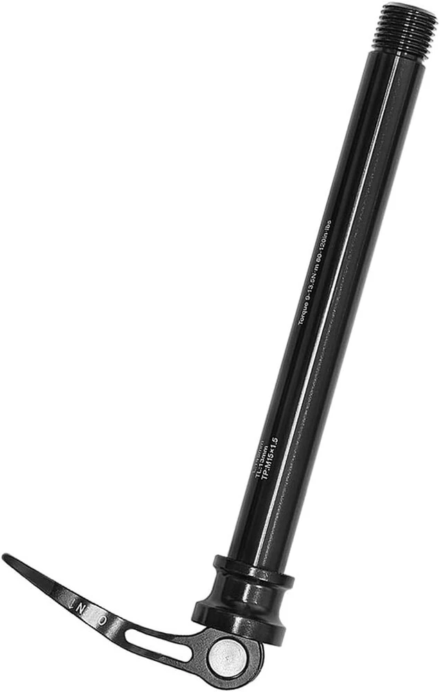 Sarini kalnų dviračio for-k greito atlaisvinimo bėgimo veleno strypo atstumas 1,5 mm, tinkamas 100 mm atvirai pavarai for-k veleno ilgis dviračio for-k sėdynės stovo spaustukas