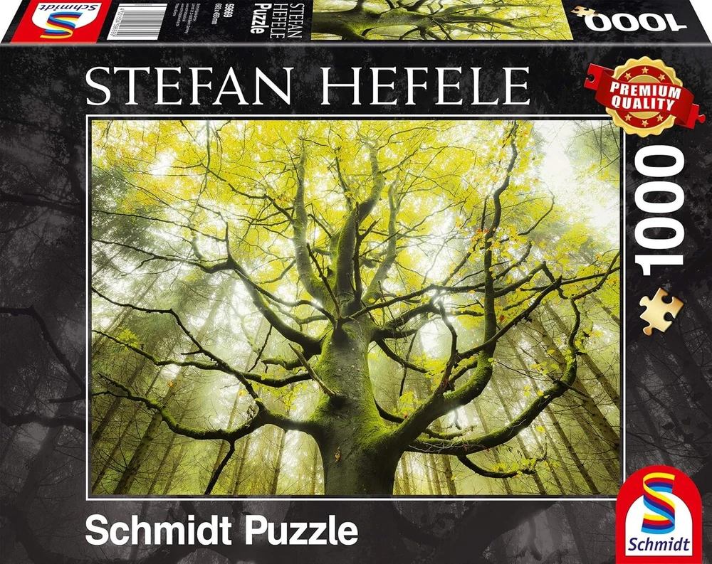 Schmidt Spiele 59669 Kita licencija Stefan Hefele Dream Tree dėlionė 1000 dalių įvairiaspalvė