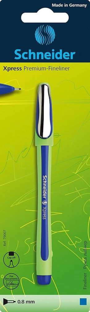 Schneider Schreibgeräte Fineliner xpress, 0.8, mėlyna