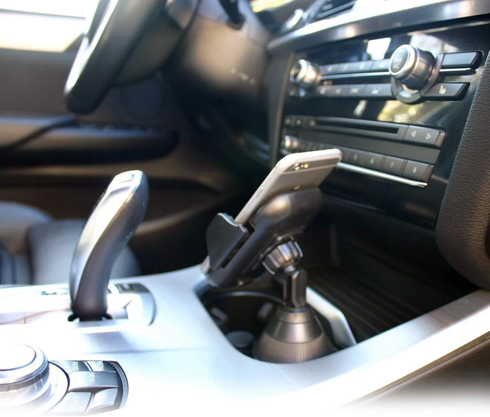 Scozzi universalus automobilinis telefono laikiklis į gėrimų laikiklį automobilyje, sunkvežimyje, išmaniajam telefonui
