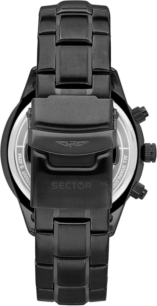 Sector No Limits 670 vyriškas laikrodis chronografas kvarcinis mechanizmas 45 mm