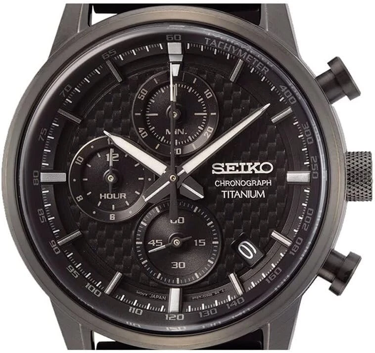 Seiko Analoginis kvarcinis laikrodis su titano korpusu