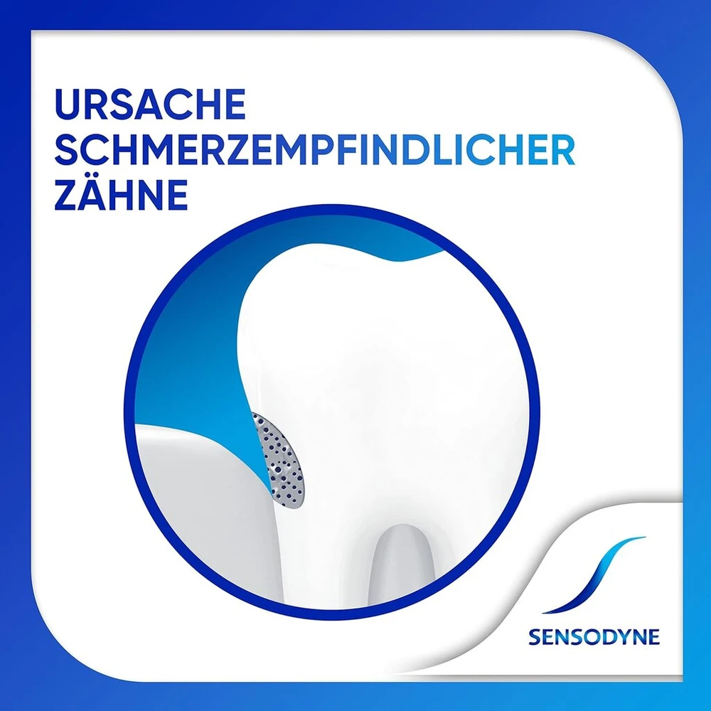 Sensodyne dantų pasta, Repair & Protect dantų pasta jautriems dantims, 75 ml (2 pakuotės)
