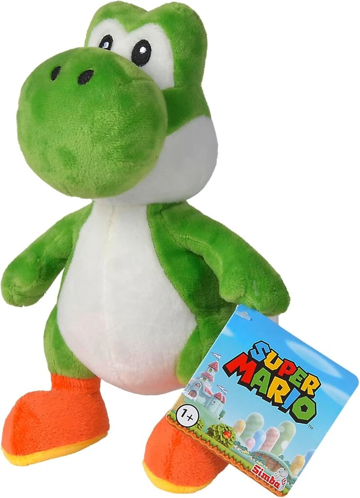 Simba Toys Simba - Super Mario minkštas žaislas 20 cm, minkšta medžiaga, 4 galimos figūrėlės, siunčiama atsitiktinai, modelio pasirinkti negalima (109231009003)