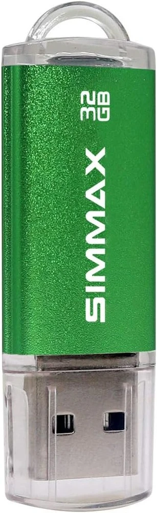 Simmax usb atmintinė 32gb usb 2.0 flash drive atmintukas rašiklio formos atmintinė 5 vnt. pakuotė (32gb žalia violetinė raudona juoda mėlyna)