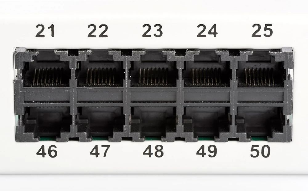 Skydelis Patch Panel 50 Port Digitus Cat.3 Isdn / 19 / Dn 91350-1
