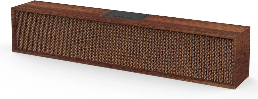 Kompiuterio kolonėlės Smalody Bluetooth garsiakalbis, Pc garsiakalbis, klasikinis belaidis medinis garsiakalbis, stereo žemų dažnių dėžė kompiuteriniams žaidimams, nešiojamam kompiuteriui, išmaniajam telefonui