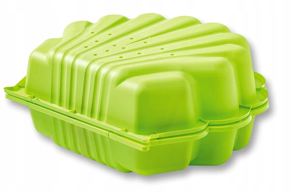 SMĖLIO DĖŽĖ UŽDARA PLASTIKINĖ XL 2 elementai DIDELIS KEVALAS Paradiso Toys
