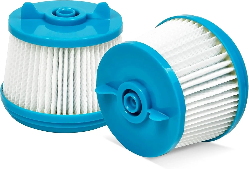 Smilefil 2 Hepa filtrų rinkinys, suderinamas su Genius Invictus X9, X5, X4, X8, X7 dulkių siurblių atsarginėmis dalimis