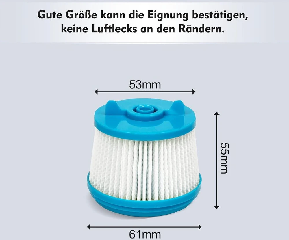 Smilefil 2 Hepa filtrų rinkinys, suderinamas su Genius Invictus X9, X5, X4, X8, X7 dulkių siurblių atsarginėmis dalimis