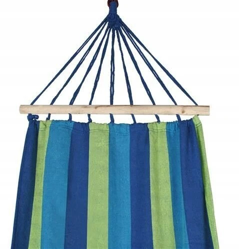 Sodo hamakas 2 asmenims sūpynės 200 x 80 cm su rėmu