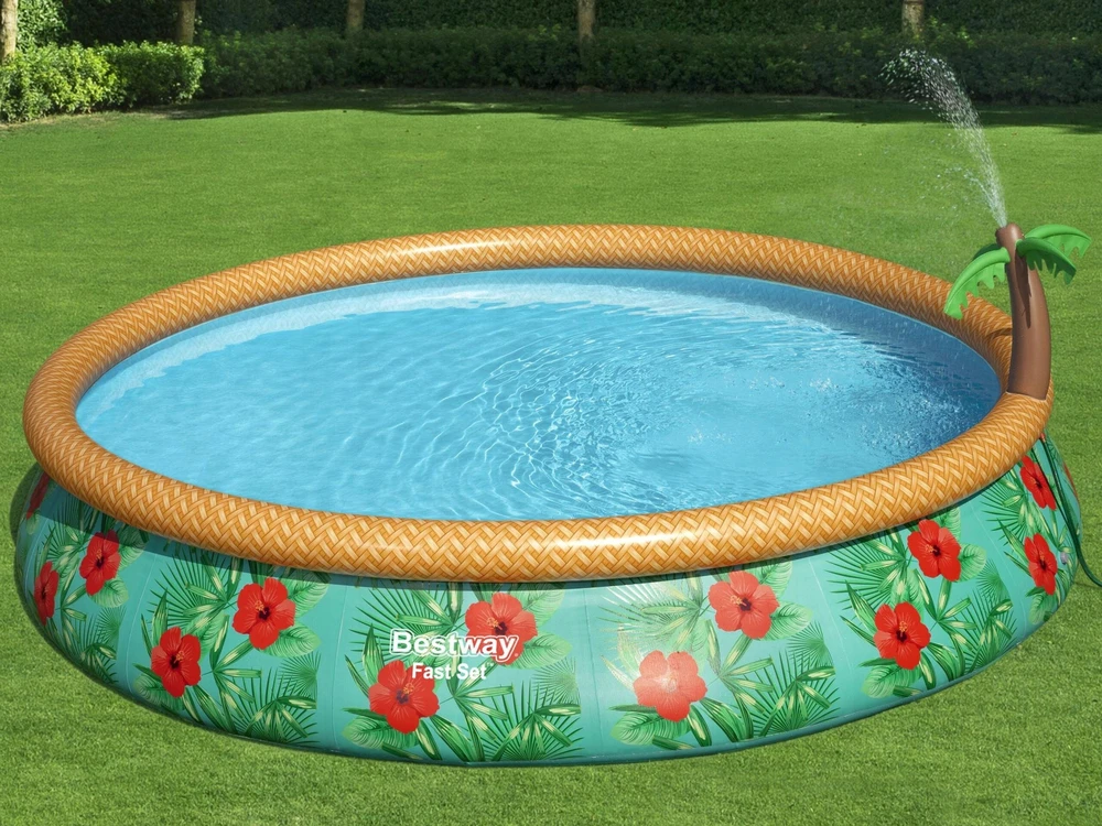 Sodo praplėtimo BASEINAS BESTWAY 457/84 cm 15FT + filtro siurblys + filtras