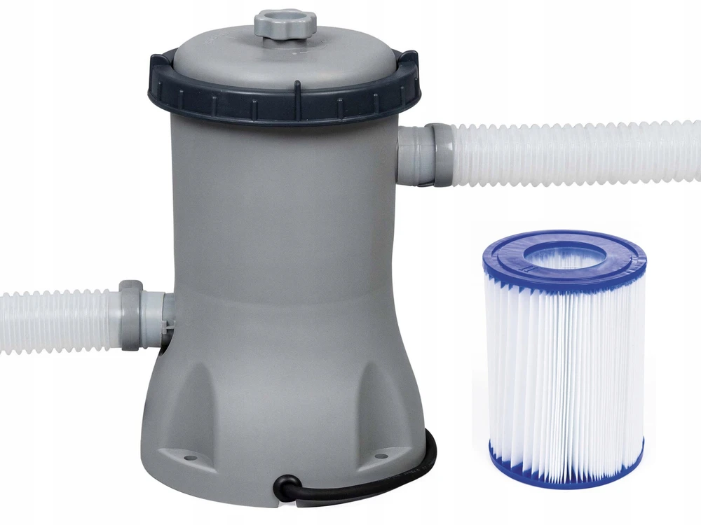 Sodo praplėtimo BASEINAS BESTWAY 457/84 cm 15FT + filtro siurblys + filtras