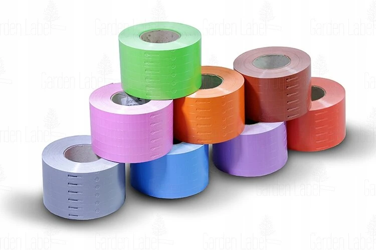 Sodo/sodo kilpinės etiketės baltos 250x17mm (17x250) 3750 vnt.