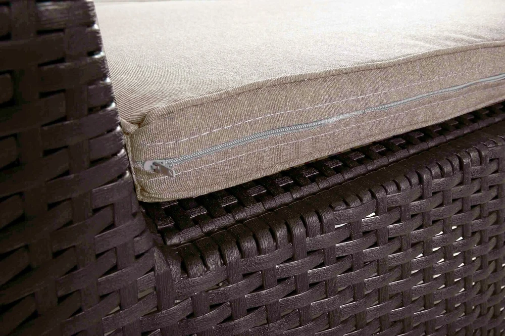Sodo suoliukas-sofa corfu love keter, skirtas 2 asmenims, poilsiui terasoje, balkone