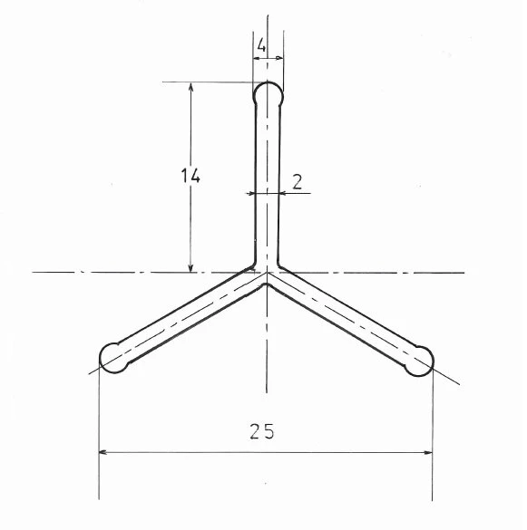 Solarm rūkymo lazda 140 cm aliumininė