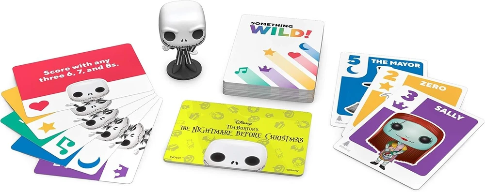 Something Wild kortų žaidimas – Nightmare Before Christmas – En/fr