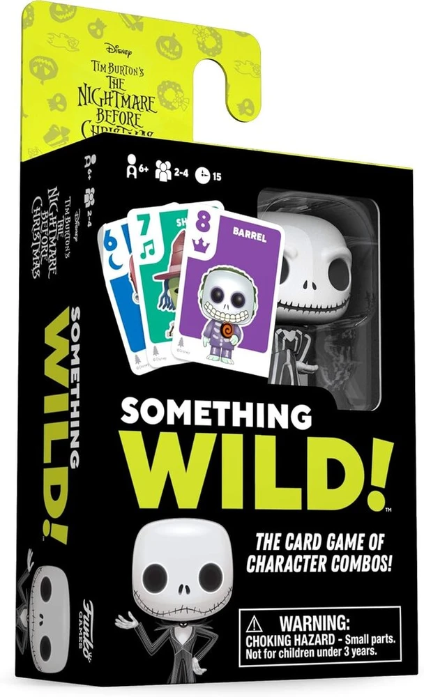 Something Wild kortų žaidimas – Nightmare Before Christmas – En/fr