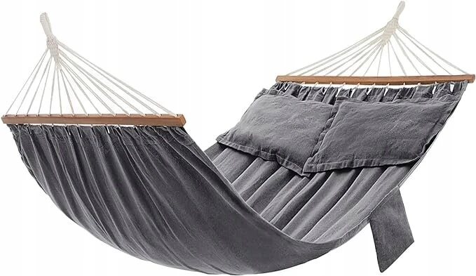 Songmics pakabinamas hamakas 210 x 150 cm - idealus sodui, balkonui ir terasai