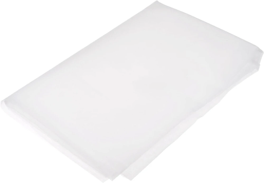 Sourcing map 150 mikronų nailono tinklelio filtras, austas tinklelio audinys dažymui, namų alaus gamybai (99 x 99 cm)