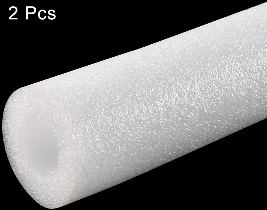 Sourcing map 2 vnt. putplasčio kempinė 1000 mm/3.28 ft 20 x 40 mm (0.8 x 1.6 colio) vamzdžių izoliacijai