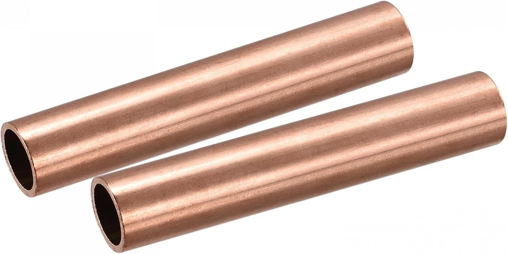Ventiliatorius Sourcing map apvalus varinis vamzdis 18 mm išorinis skersmuo 1,5 mm sienelės storis 100 mm ilgis vamzdžio žarna 2 vnt.
