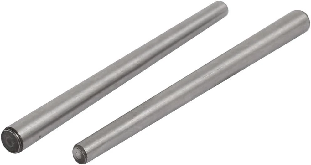Sourcing map gb117 anglinio plieno 100 mm ilgio 6 mm mažo skersmens kūginiai kaiščiai, 4 vnt.