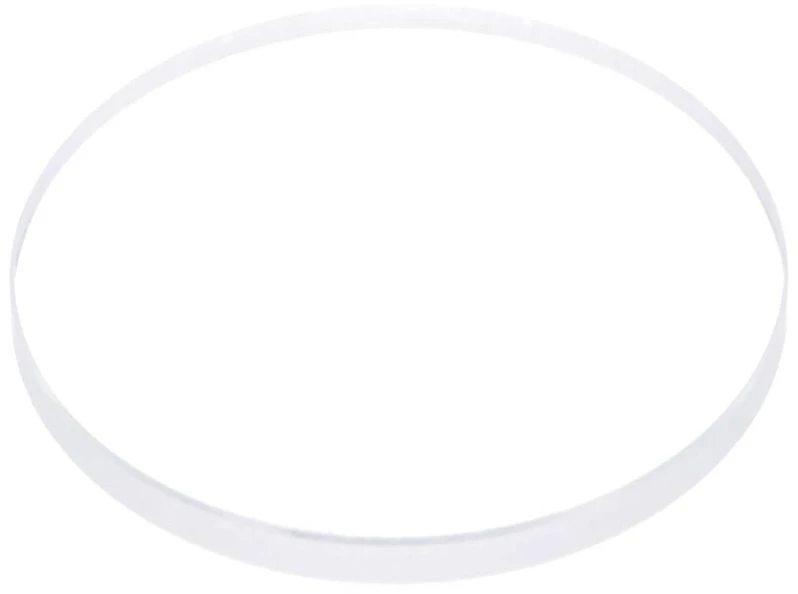 Sourcing map laikrodžio skaidrus kristalinis lęšis, 37 mm skersmens, 2,5 mm storio