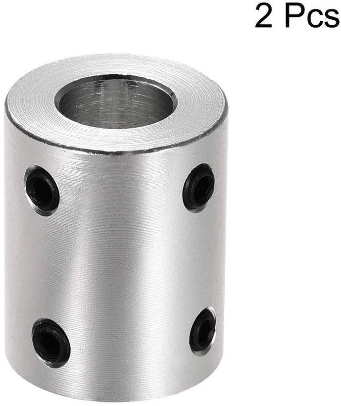 Sourcing map veleno jungties jungtis 10 mm iki 12 mm kiaurymės standi jungtis varžtų rinkinys l25xd20 aliuminio lydinio pakuotė iš 2