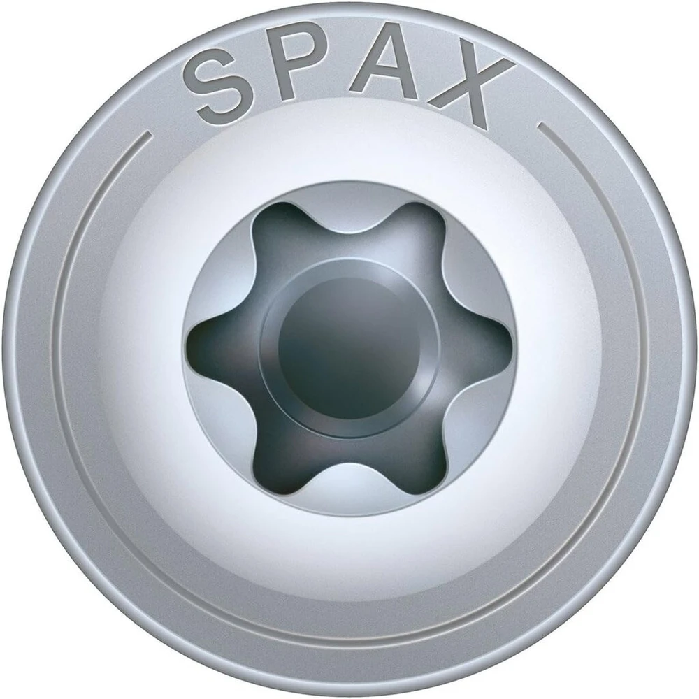 Spax medvaržtis 251010801405, 8.0 x 140 mm, 50 vnt. pakuotė, T-star Plus, dalinis sriegis, 4cut, Wirox A3j, 0251020801405, 10