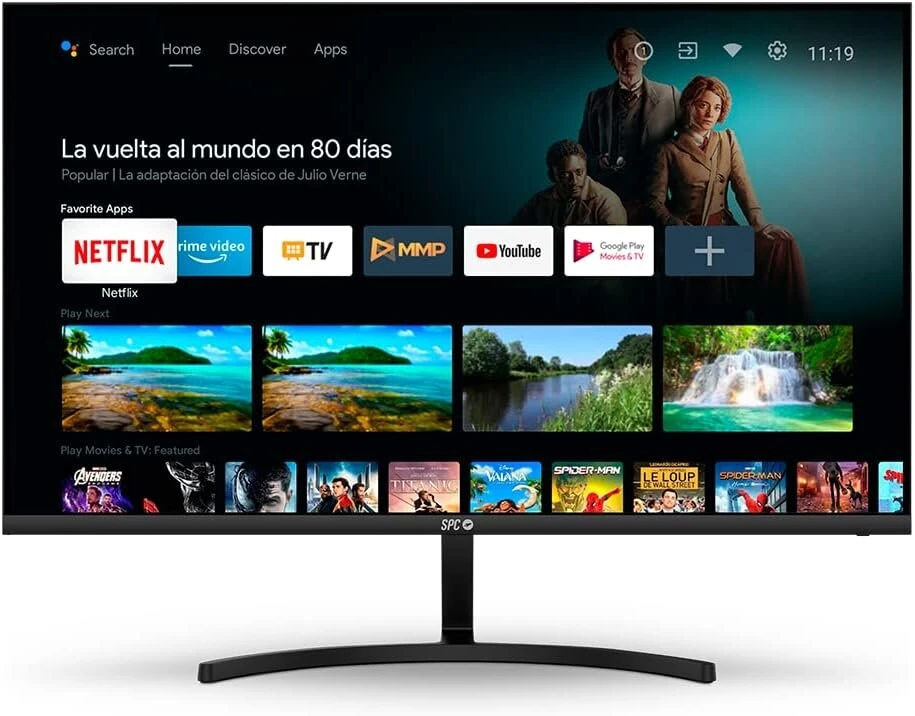 Spc Smart Monitorius 27" Full Hd Android Tv su integruotais garsiakalbiais