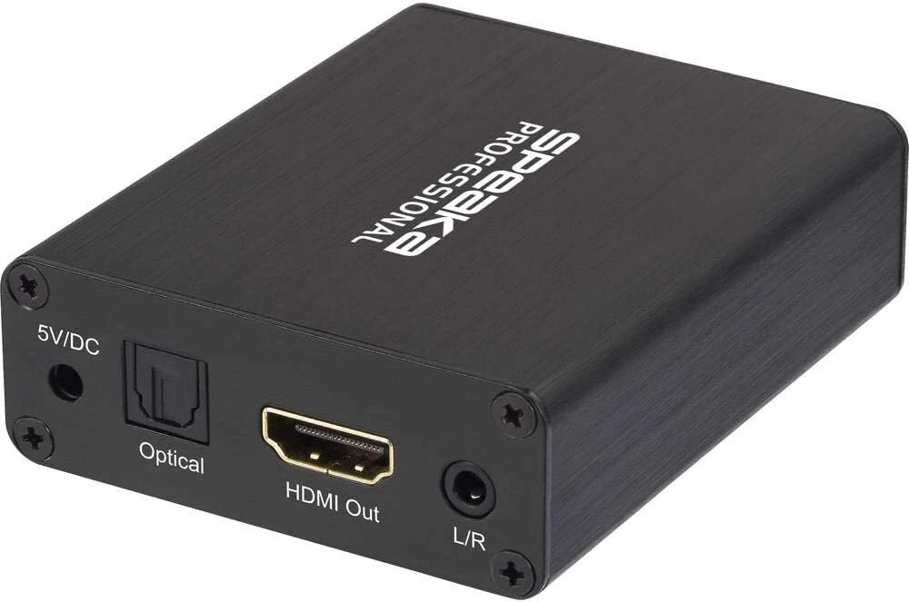 Televizorius Speaka hdmi audio ištraukiklis uhd 4k bei 6