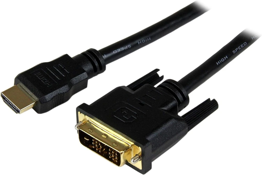 Startech. com 1,5 m hdmi® į dvi-d kabelis - m/m - hdmi male / dvi male adapterio kabelis