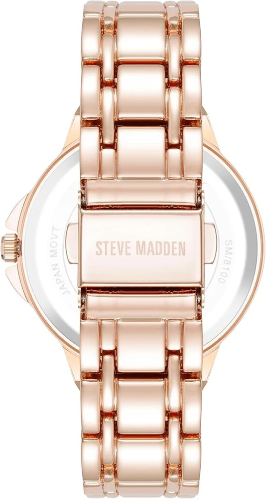 Steve Madden moteriškas laikrodis su tikrais kristalais