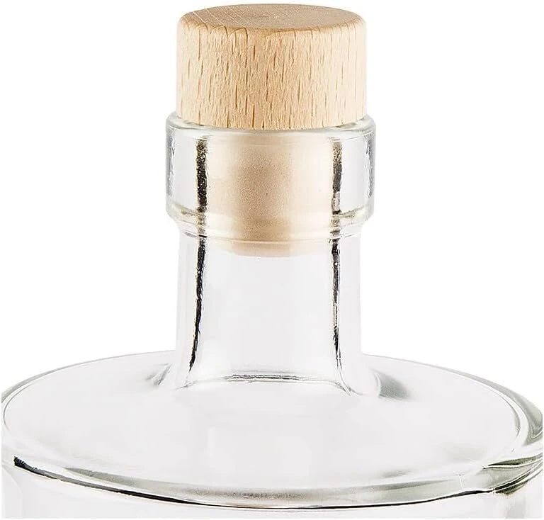 Stiklinės buteliai su kamščiais, 2 vnt., 500 ml