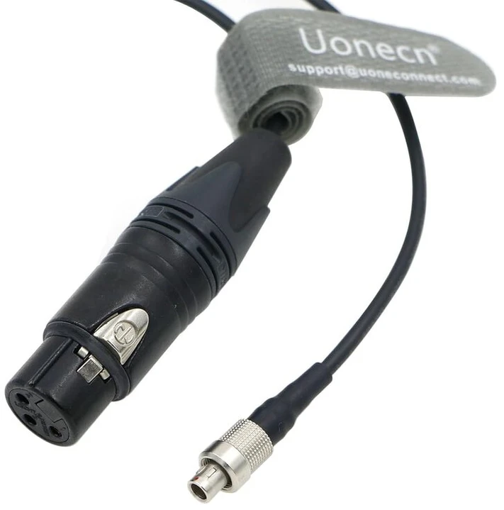 Stiprintuvas Uonecn Lemo 3 kontaktų kištukas Fvb 00.303 Nlae24 į originalų Xlr 3 kontaktų lizdą skirtas Sennheiser Sk2000 garso įeinančiam siųstuvui