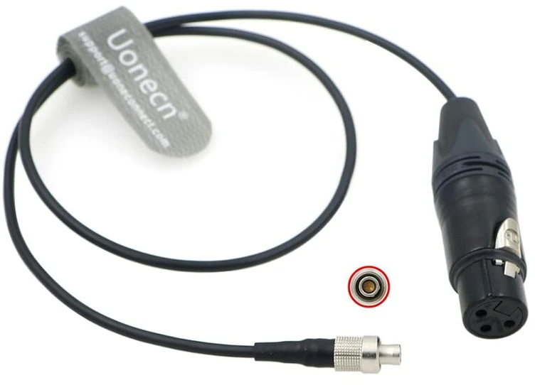 Stiprintuvas Uonecn Lemo 3 kontaktų kištukas Fvb 00.303 Nlae24 į originalų Xlr 3 kontaktų lizdą skirtas Sennheiser Sk2000 garso įeinančiam siųstuvui