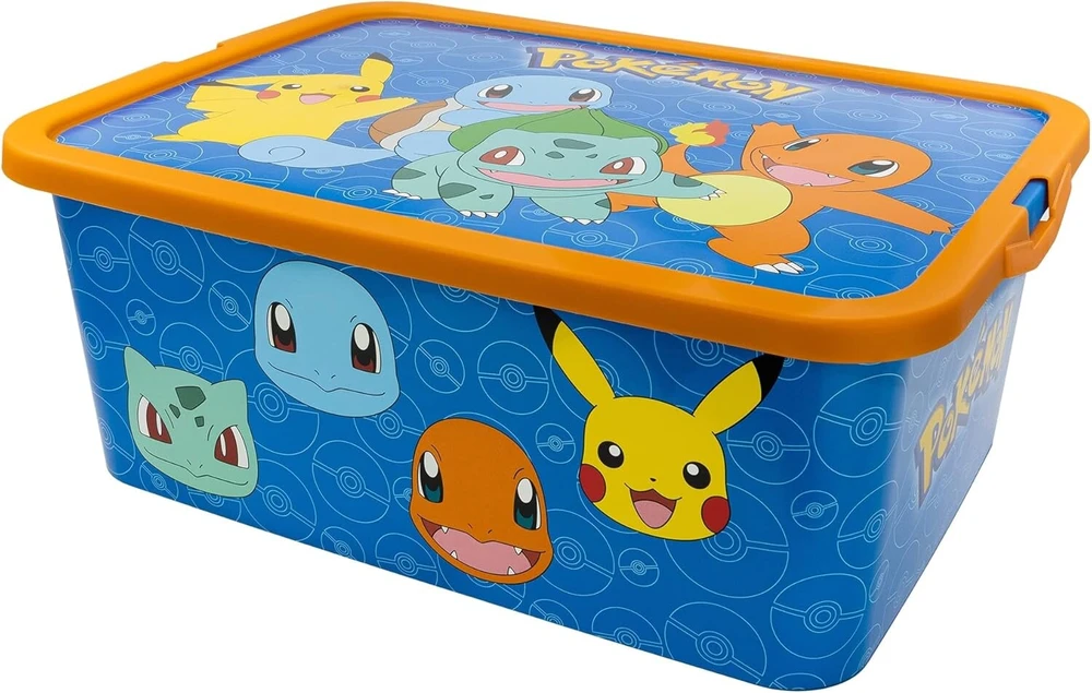 Stor 13 litrų dėžė su užraktu: Pokemon Rock
