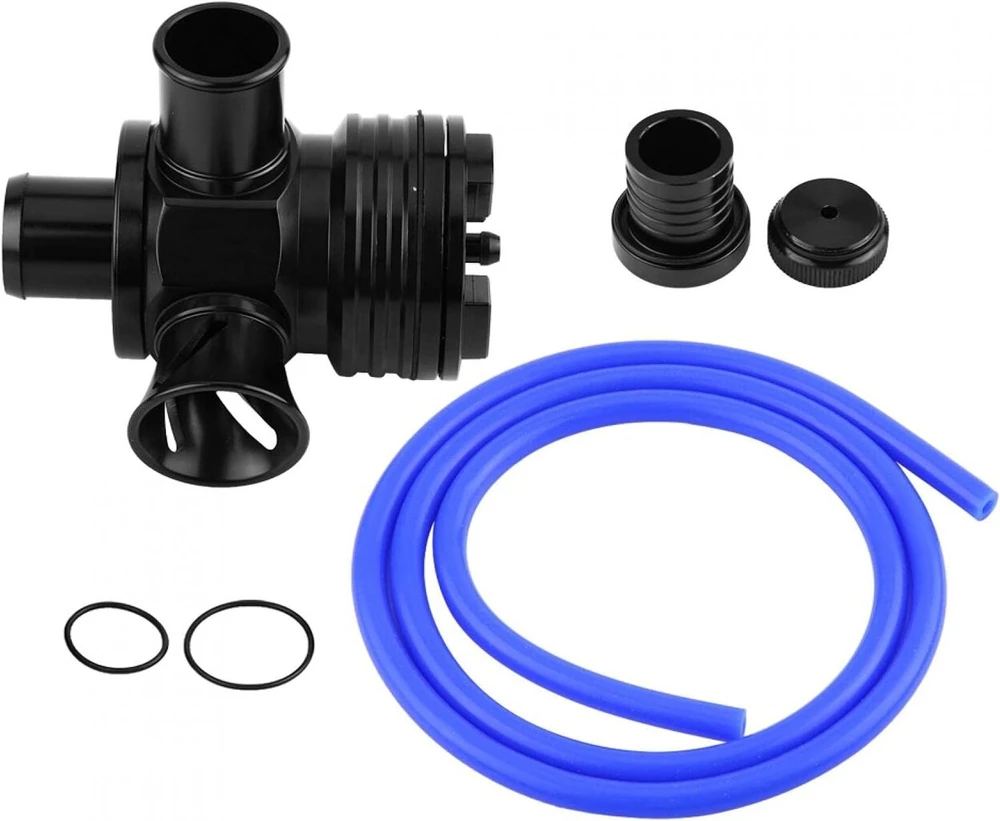 Stūmoklinis oro vožtuvas 1.8t skirtas Blow Off Valve 1.8t - automobilinis nukreipimo turbo Bov Blow Off Valve juodas aliuminio lydinio Blow Off Valve skirtas 1.8t 2.7t varikliui