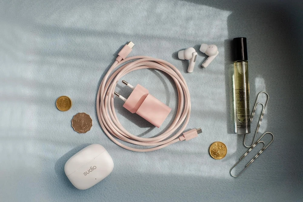 Sudio P1 rožinis (eu, Usb maitinimo adapteris)