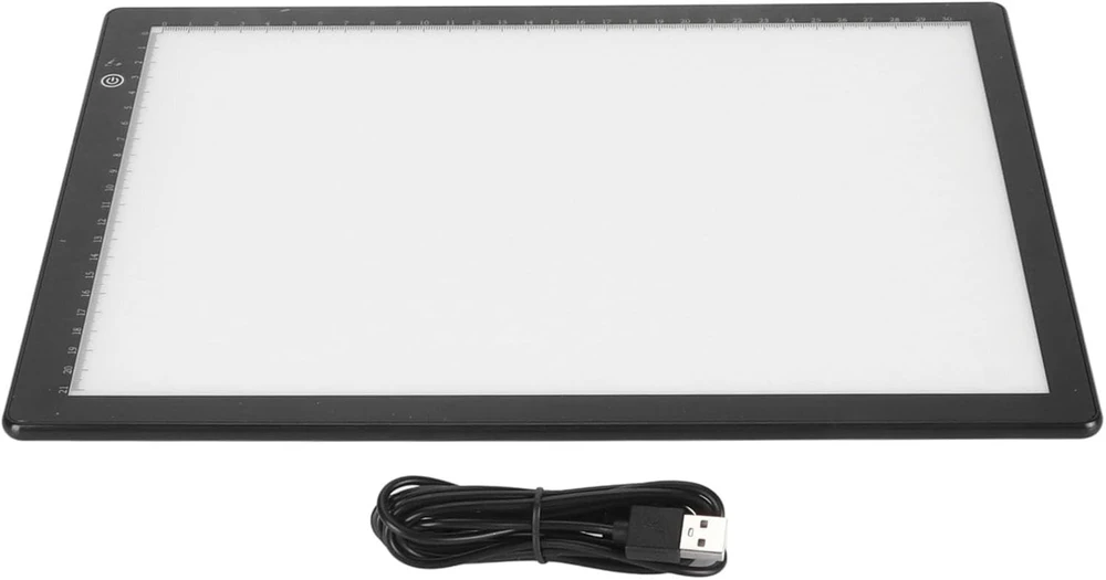 Šviesos Dėžutė Skaidrių Peržiūrai, Plona, 3 Ryškumo Lygiai, Usb