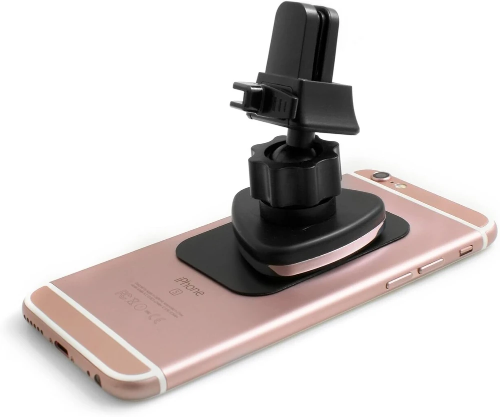 System-s universalus magnetinis automobilinis laikiklis, skirtas ventiliacijos grotelėms, skirtas išmaniesiems telefonams ir kitiems įrenginiams