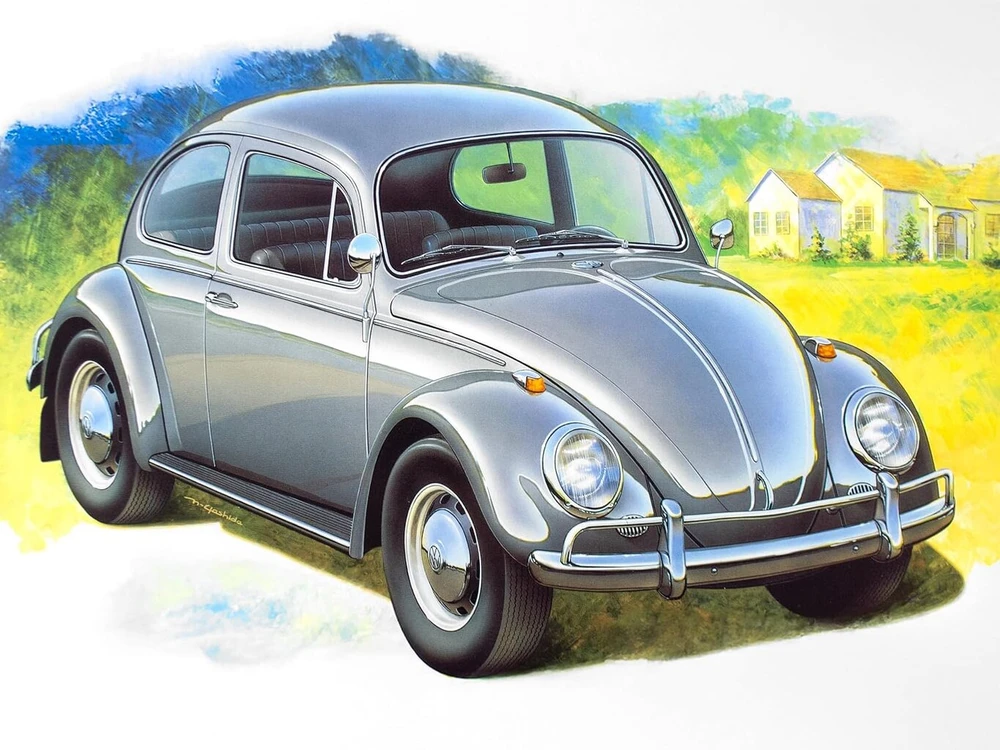 Tamiya 300024136 1:24 Volkswagen Beetle 1300 1966