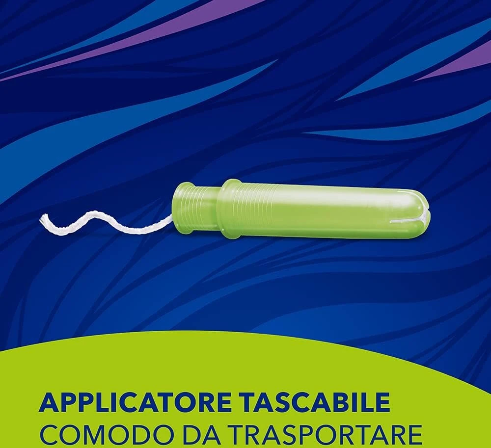 Tampax Compak Super tamponai su aplikatoriumi, 24 vnt.