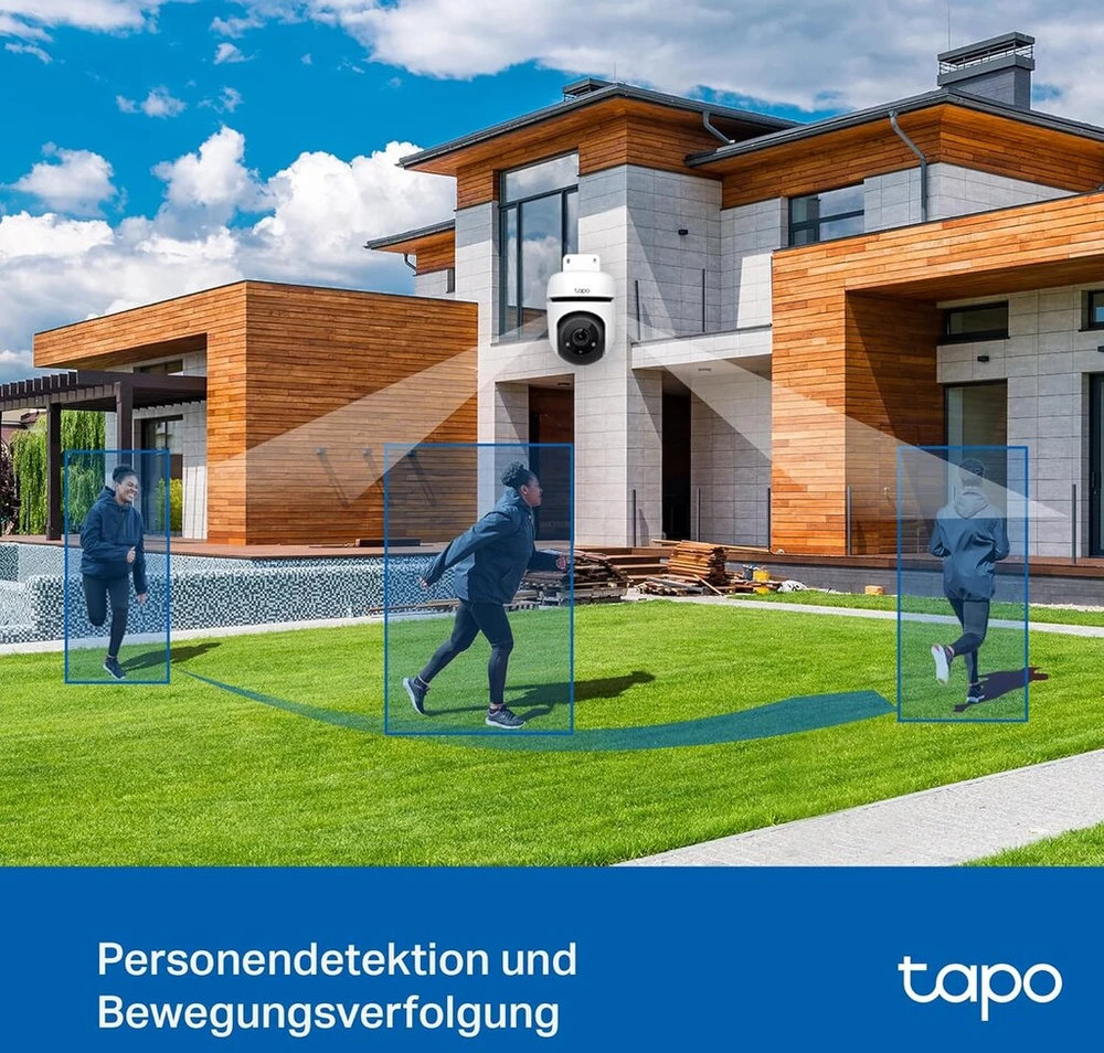 Tapo Tp-link C500 Lauko Wifi Stebėjimo Kamera, 1080p, 360° Vaizdas