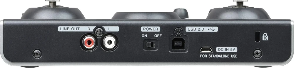 Stiprintuvas Tascam Ministudio Creator Us-42b - Usb garso sąsaja transliacijoms, podcast'ams, asmeniniam transliavimui, tiesioginiam žaidimų transliavimui ir filmų įgarsinimui su 2 įėjimais/2 išėjimais, 24 bitų/96 Khz