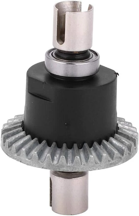 Tbest rc metalinis centrinis diferencialo kaušelio dėžutės guolių rinkinys, skirtas wltoys 144001 1/14 4 varančiųjų ratų lydinio rc automobiliui (144001-1309)