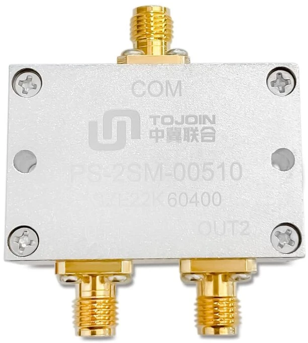 Televizorius Tojoin pasyvusis rf galios skirstytuvas, 2 krypčių sma rf galios skirstytuvas, koaksialinio kabelio skirstytuvas, 5m-1ghz rf mikrobangų matavimams, antenos sistemos atsparus korozijai