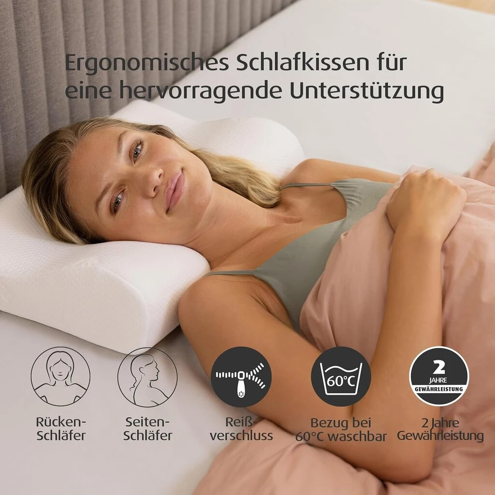 Tempur Ergonomiška atminties putplasčio pagalvė, M dydis